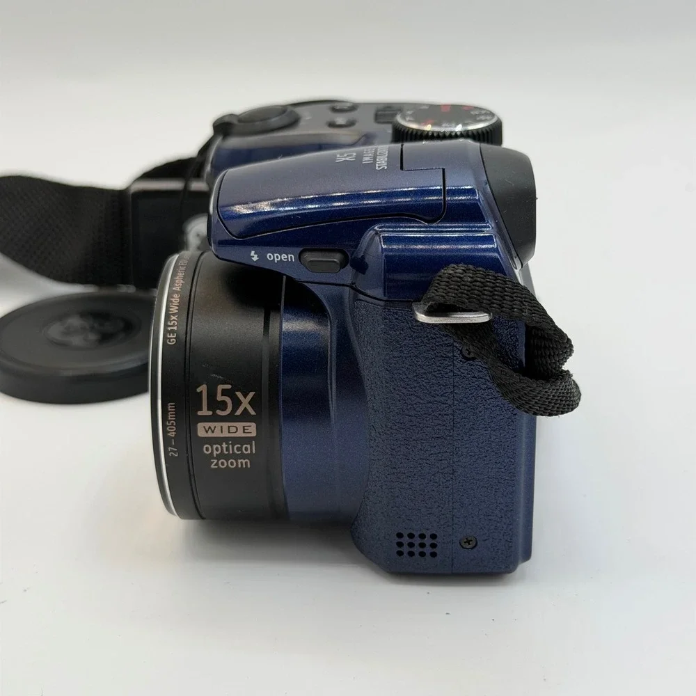 GE X5 Power Pro Series Blue‎ Digital Camera 14.1MP 15x Optical Zoom 1GB SD Card